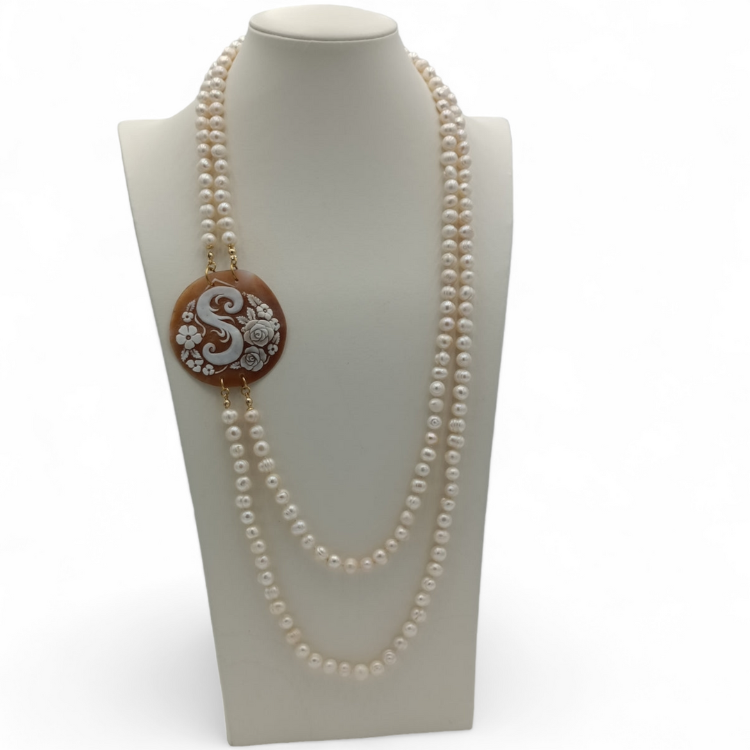 flower bow necklace