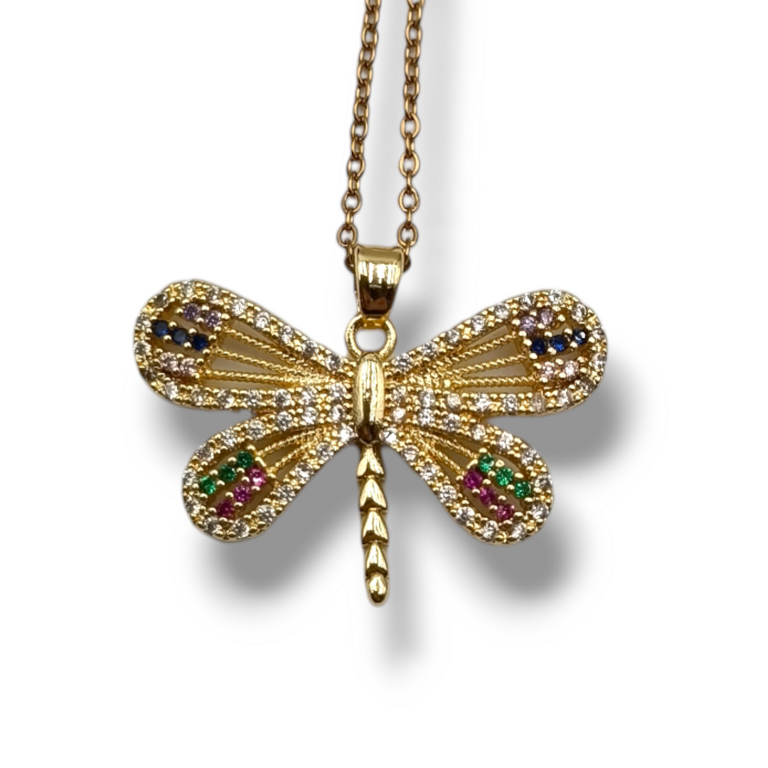 END OF COLLECTION - Butterfly Necklace