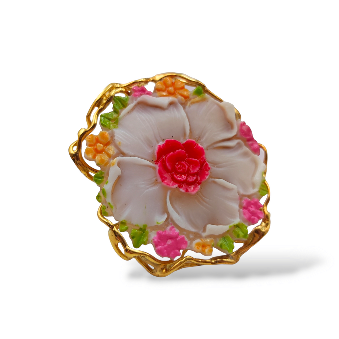 colorful daisy ring
