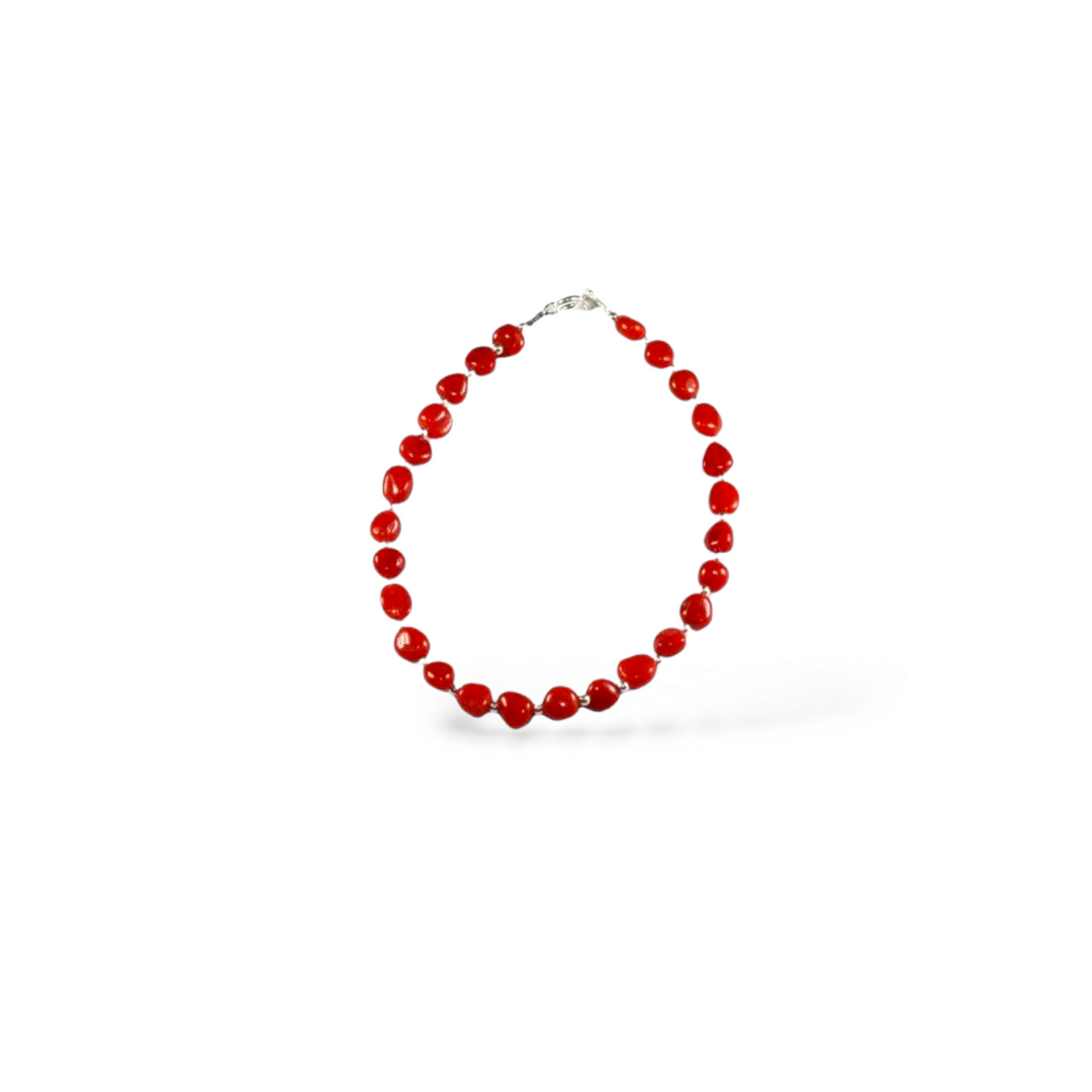 Bracciale su corallo vero Lucia Vitiello Gioielli di Napoli