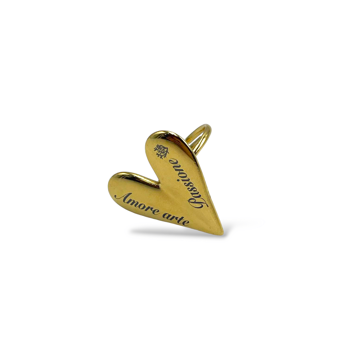 END OF COLLECTION - Heart ring with names