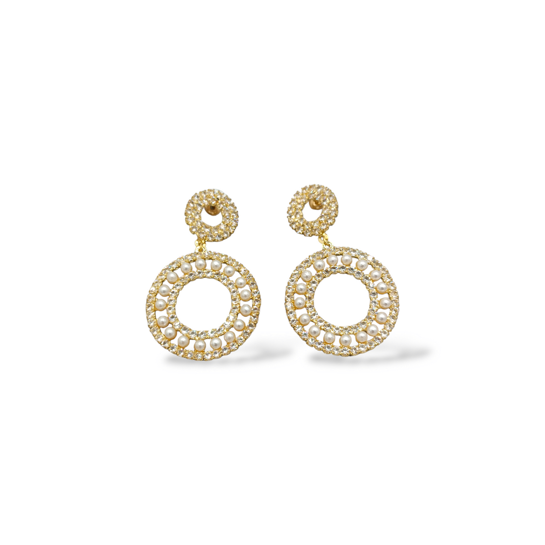 END OF COLLECTION - Earrings on zirconia