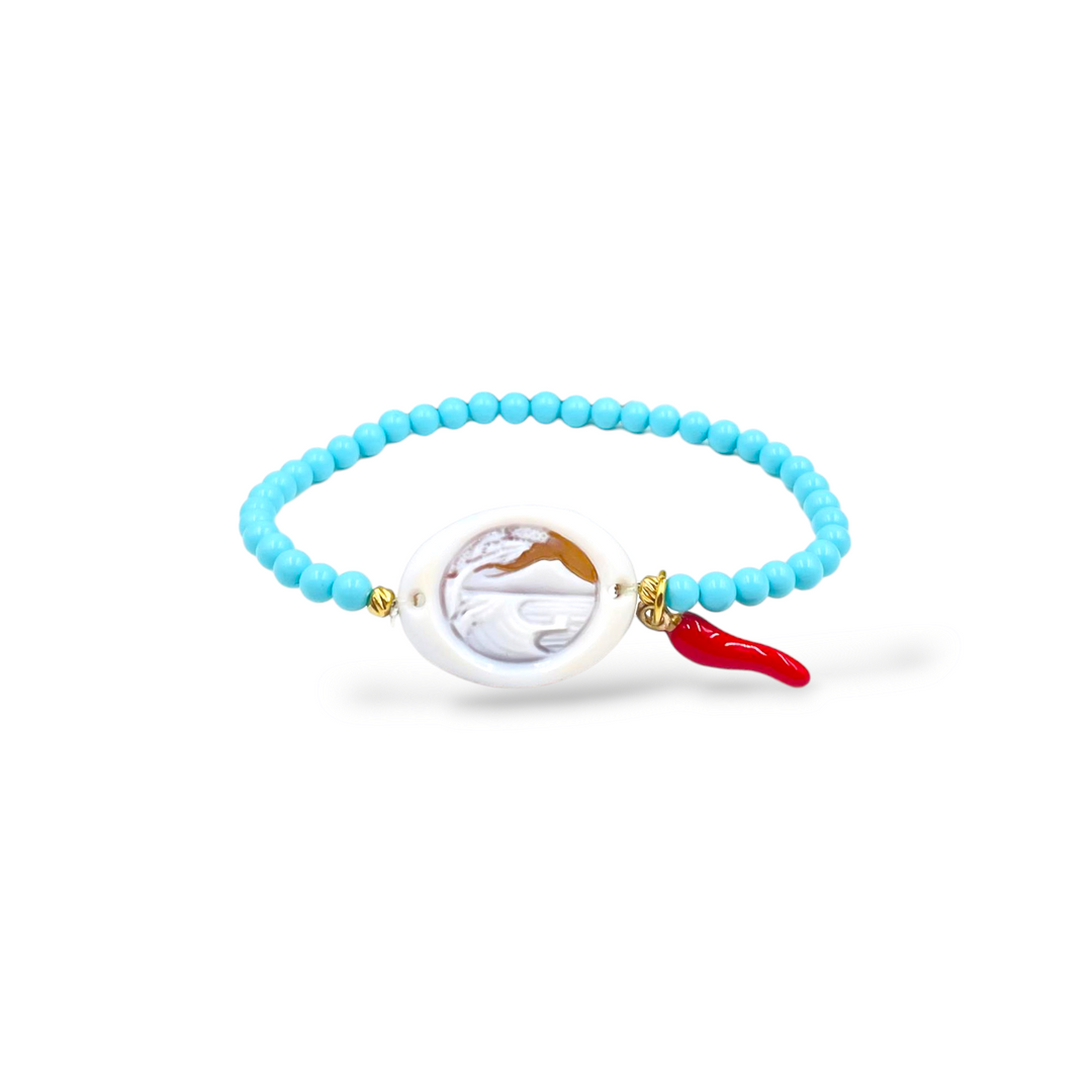Croissant bracelet favor