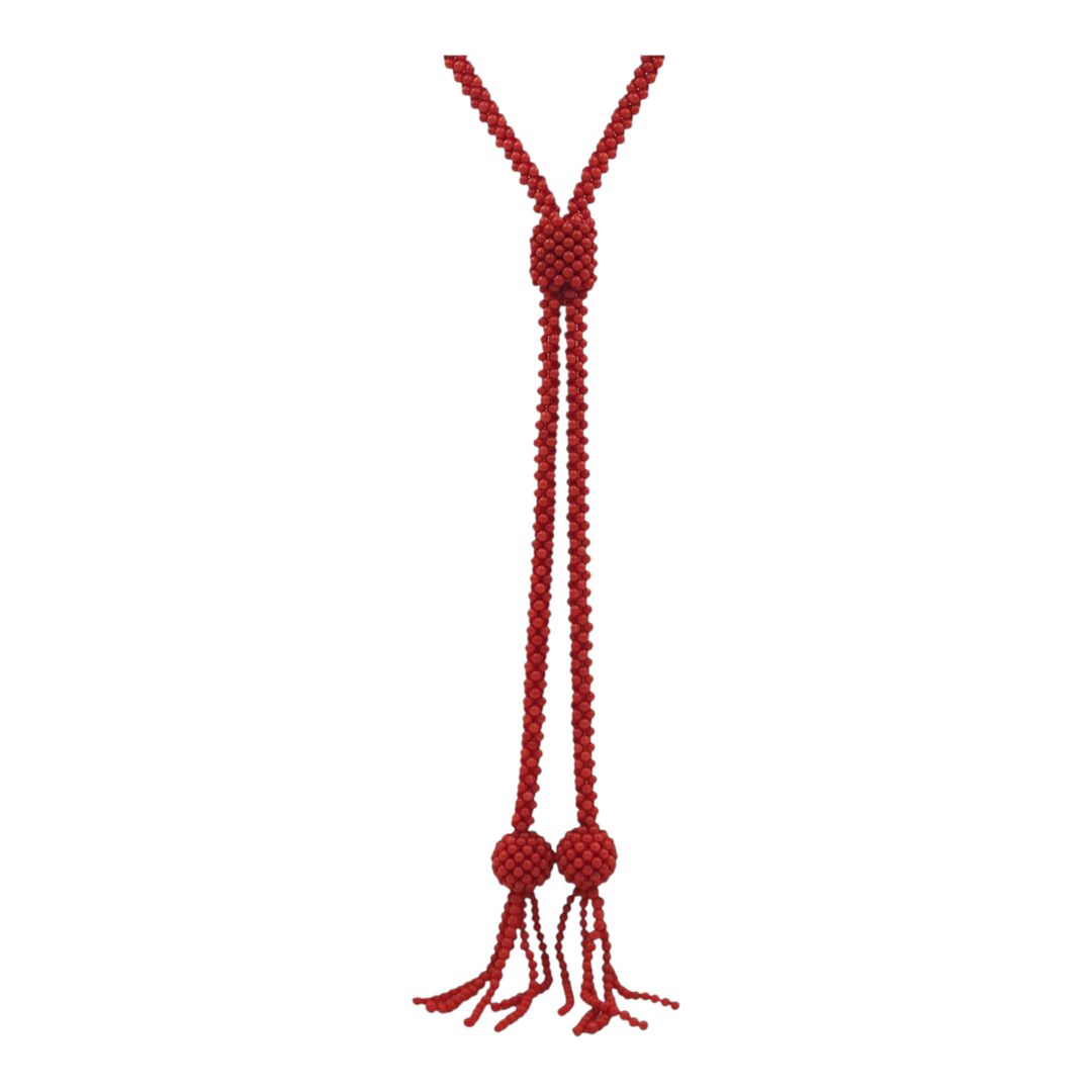 Collana in corallo rosso vero