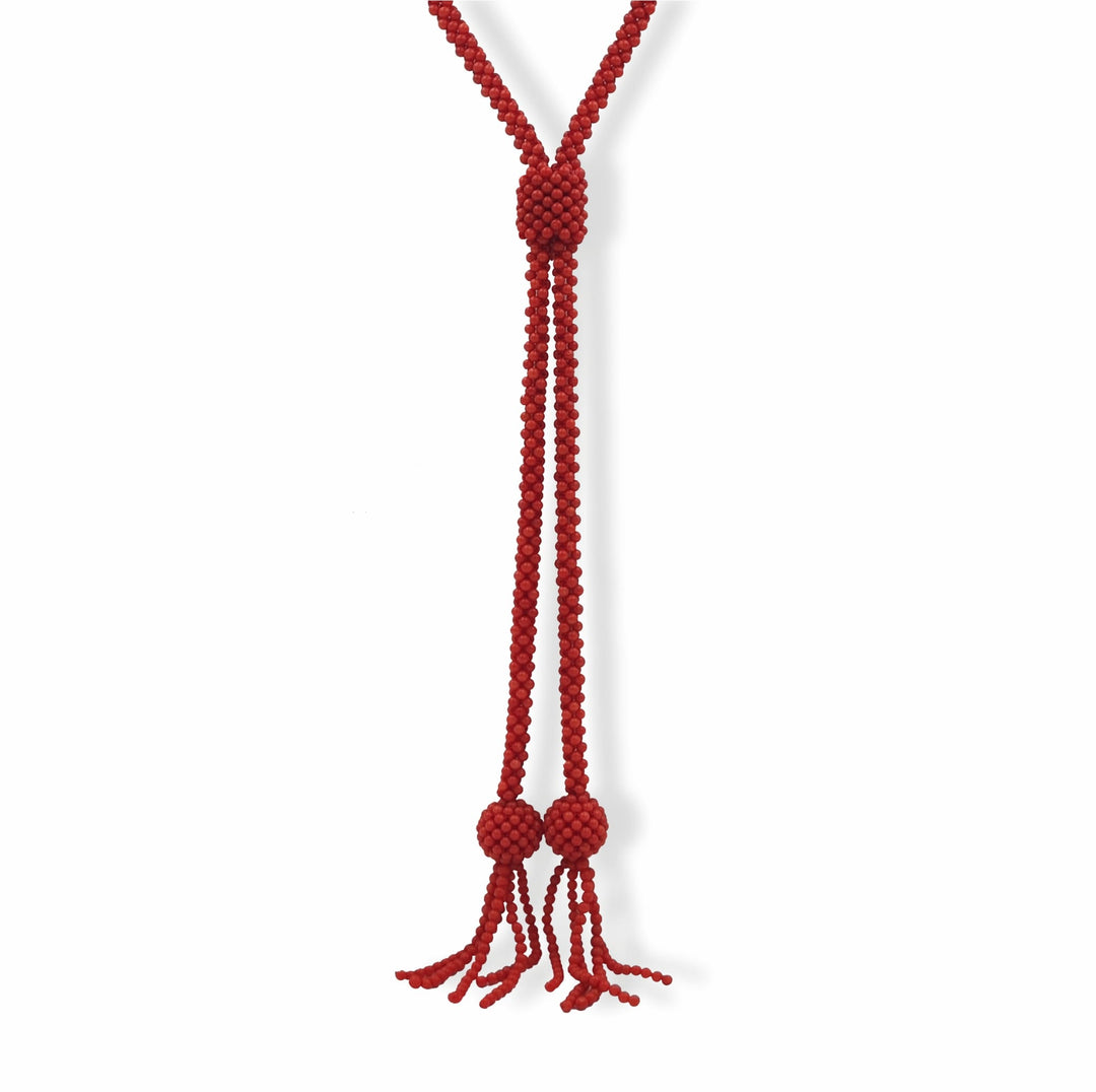 Collana in corallo rosso vero