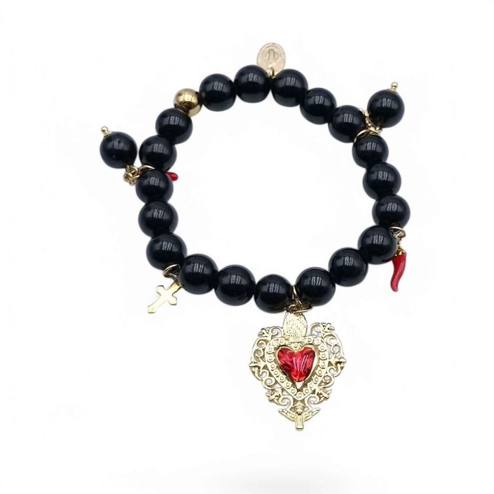 End of collection - sacred heart bracelet