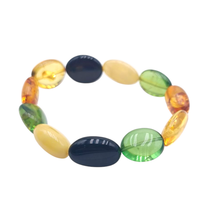 Multicolor Baltic Amber Bracelets