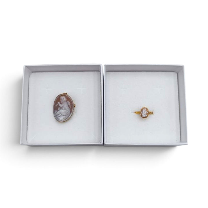 Confezione Le Nataline Cammeo montato in Argento