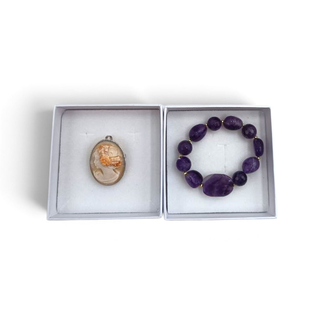 Confezione Le Nataline Cammeo montato in Argento
