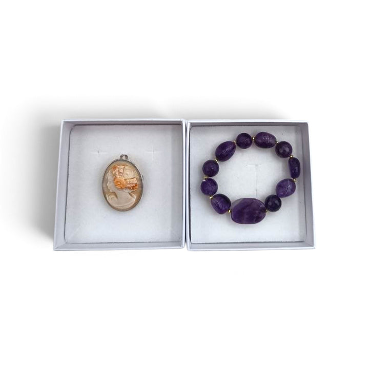Confezione Le Nataline Cammeo montato in Argento
