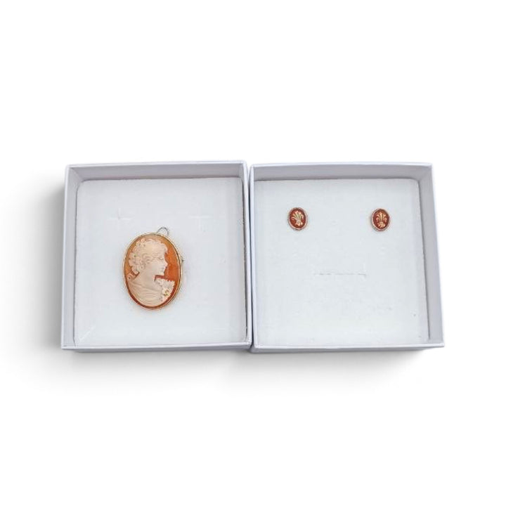 Confezione Le Nataline Cammeo montato in Argento