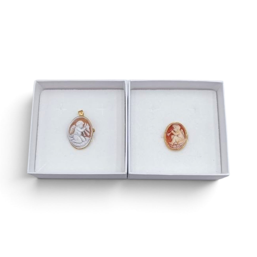Confezione Le Nataline Cammeo montato in Argento