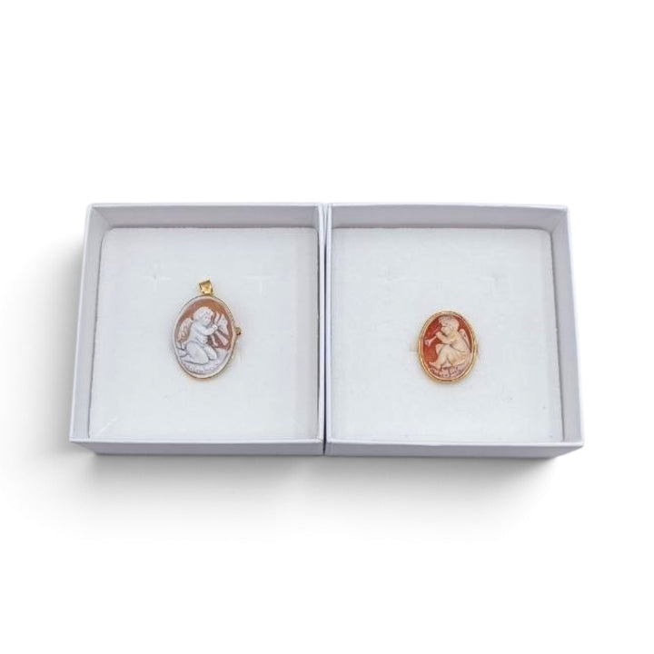 Confezione Le Nataline Cammeo montato in Argento