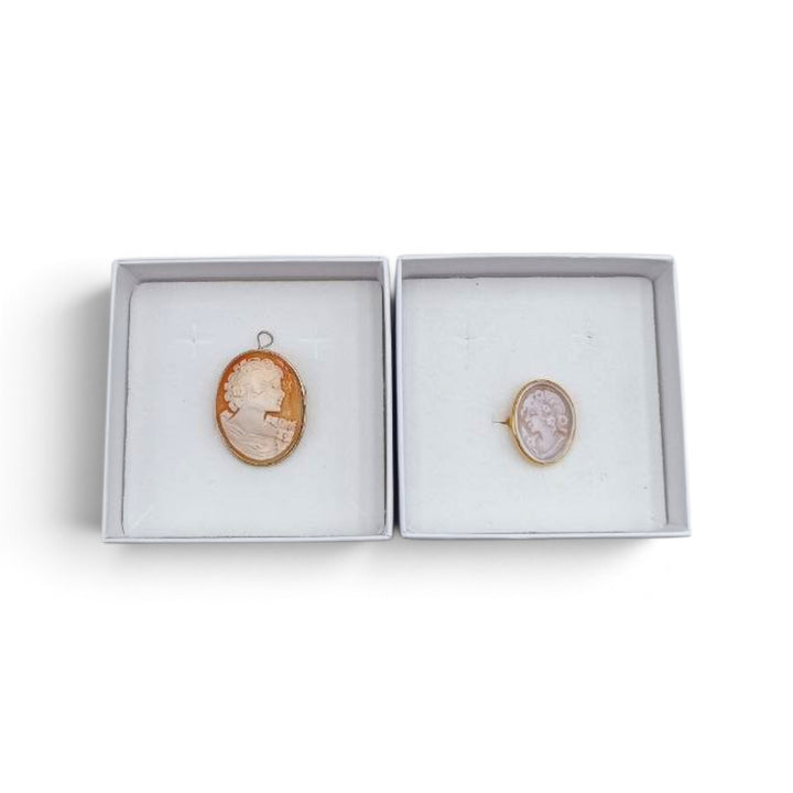 Confezione Le Nataline Cammeo montato in Argento