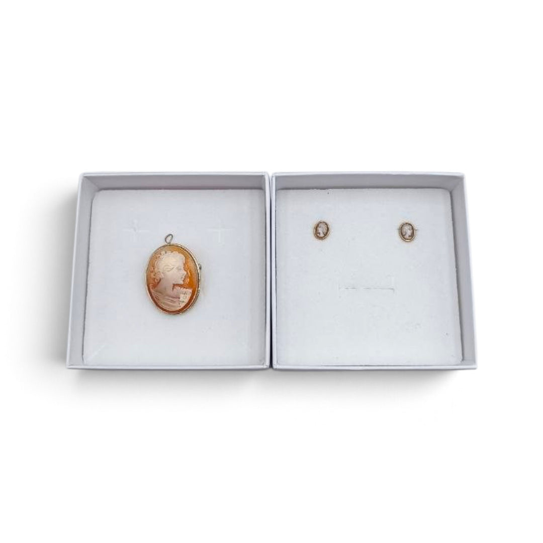 Confezione Le Nataline Cammeo montato in Argento