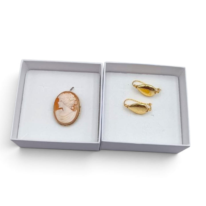 Confezione Le Nataline Cammeo montato in Argento