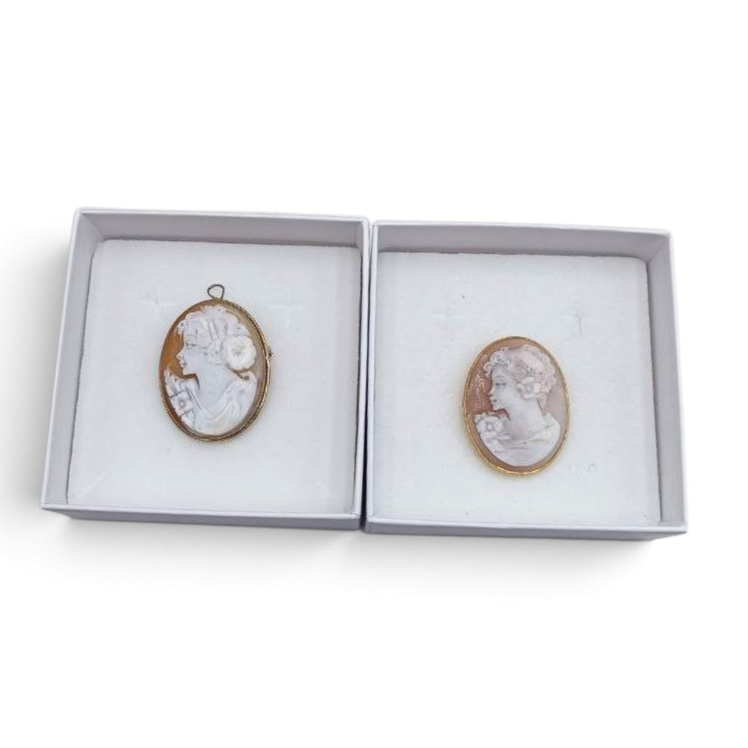Confezione Le Nataline Cammeo montato in Argento