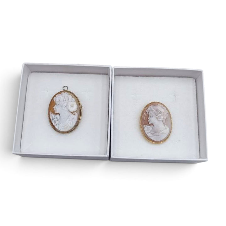 Confezione Le Nataline Cammeo montato in Argento