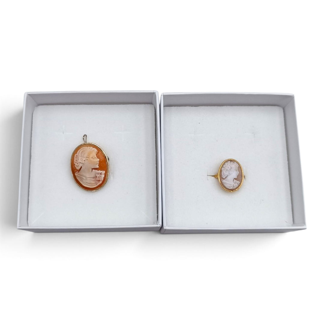 Confezione Le Nataline Cammeo montato in Argento