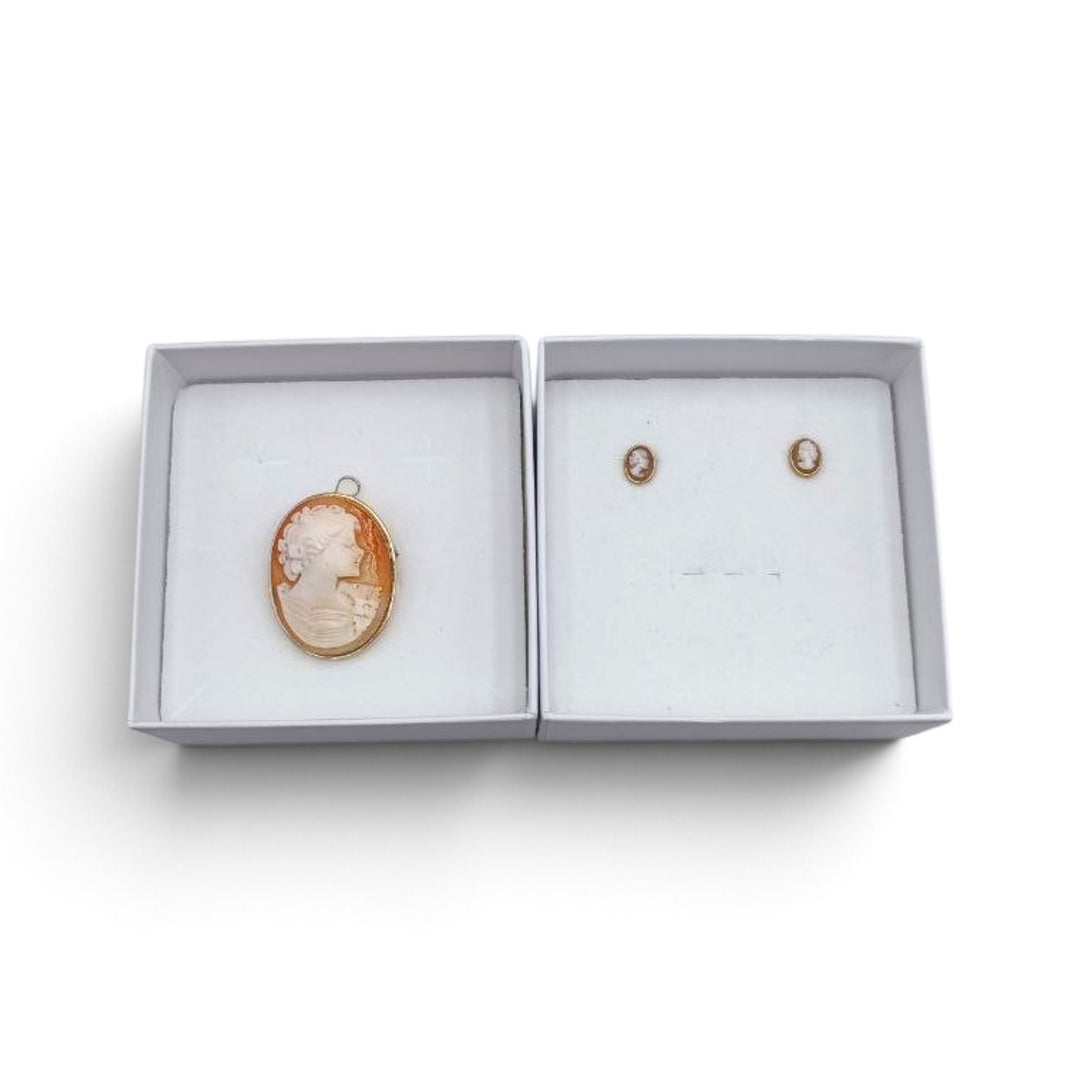 Confezione Le Nataline Cammeo montato in Argento