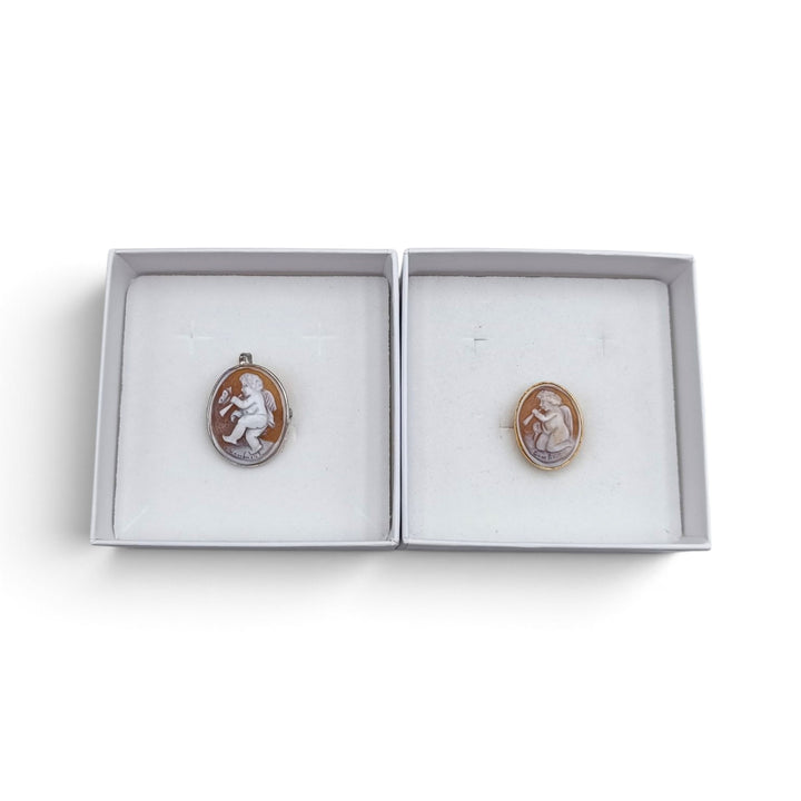 Confezione Le Nataline Cammeo montato in Argento