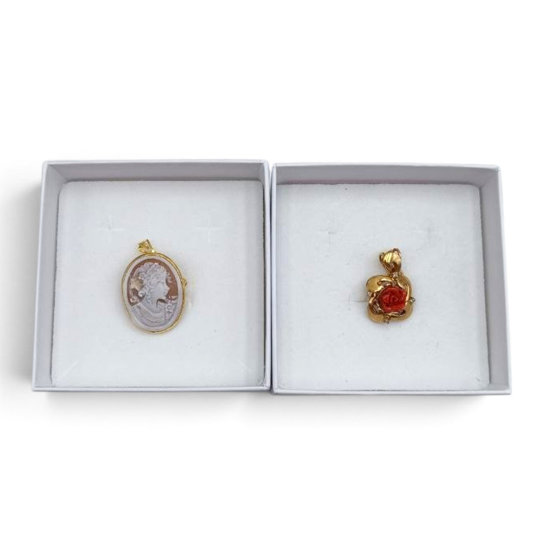 Confezione Le Nataline Cammeo montato in Argento