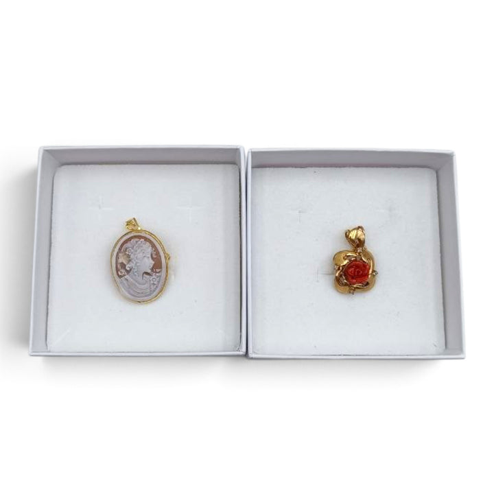 Confezione Le Nataline Cammeo montato in Argento