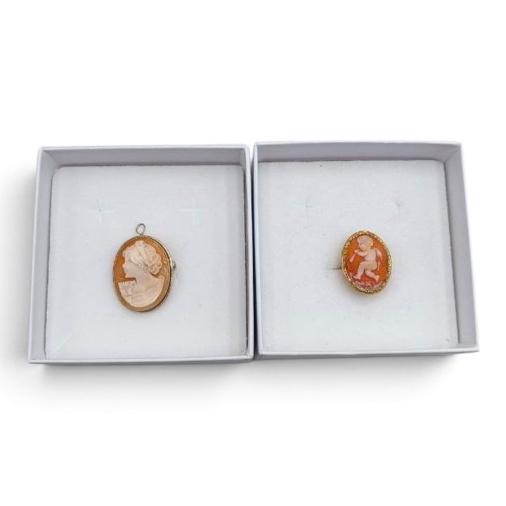 Confezione Le Nataline Cammeo montato in Argento