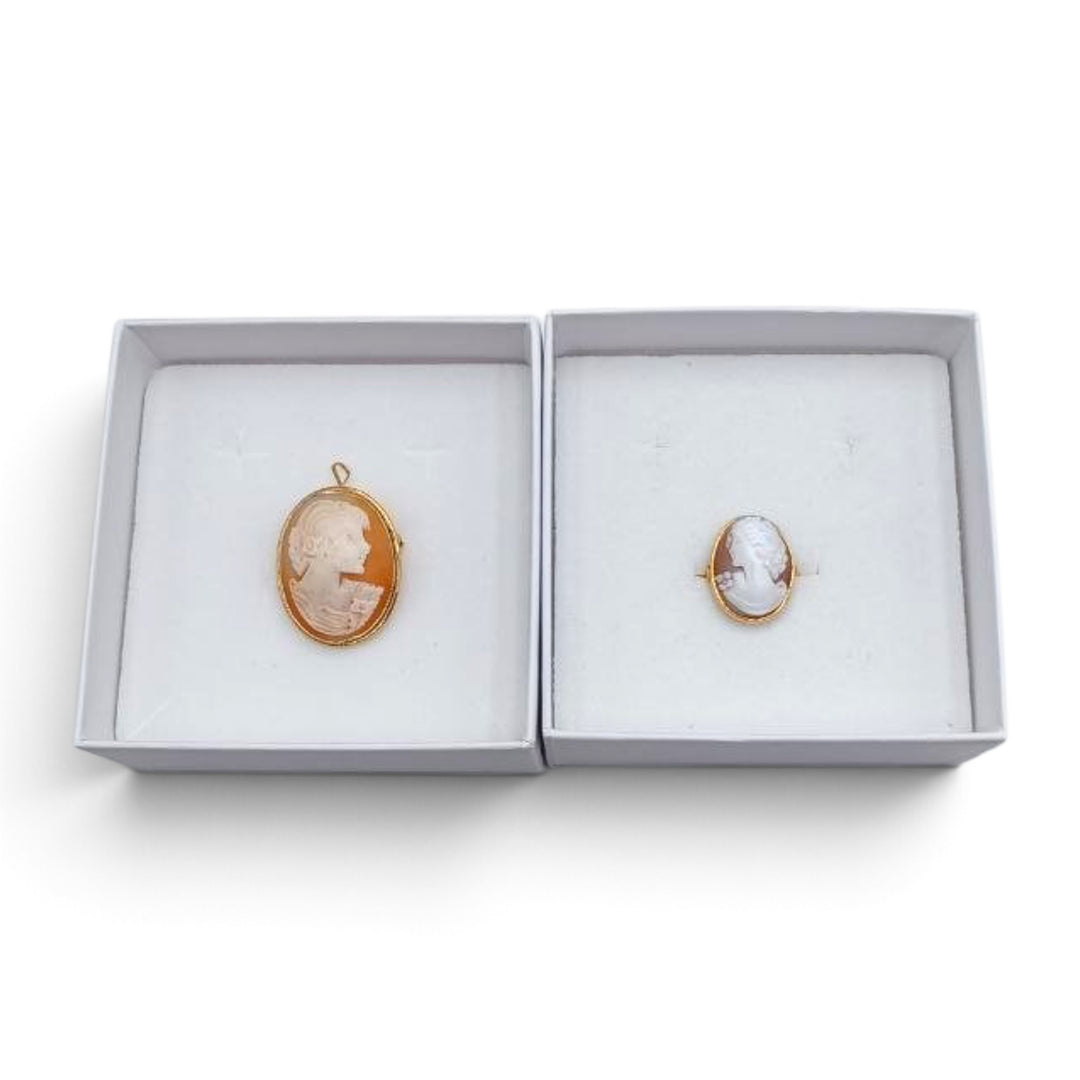 Confezione Le Nataline Cammeo montato in Argento