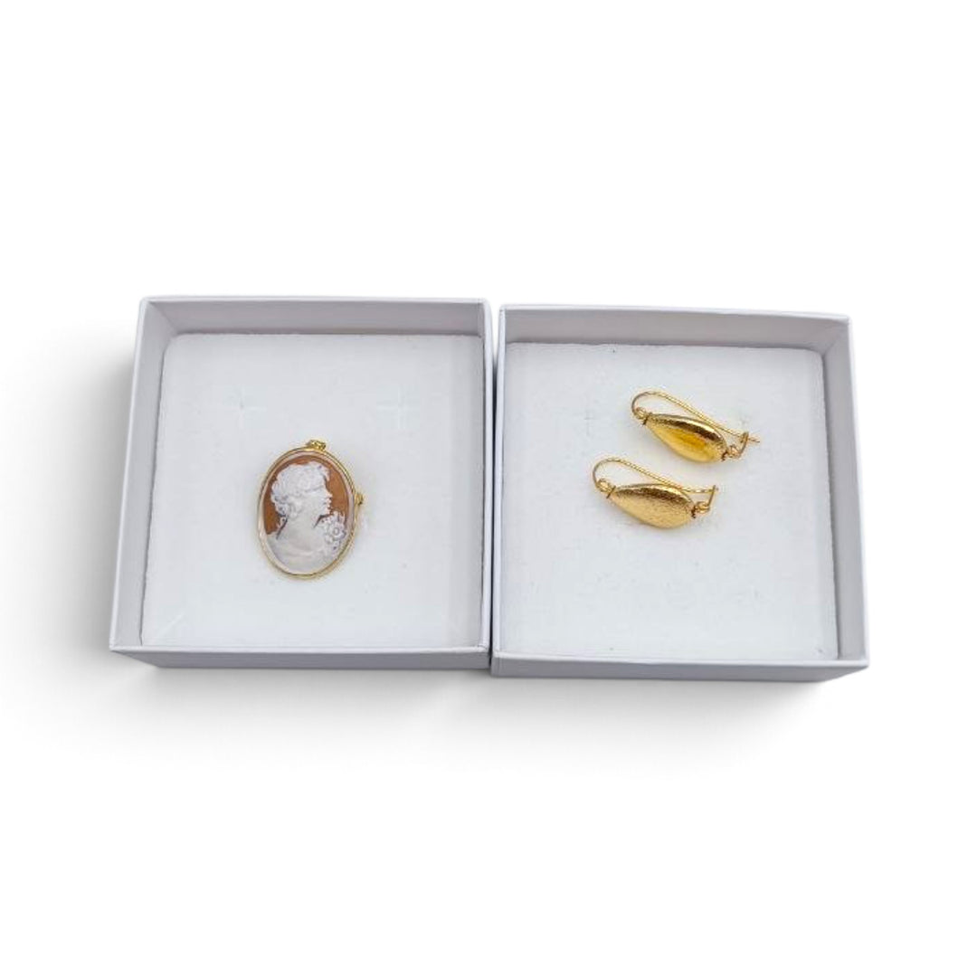 Confezione Le Nataline Cammeo montato in Argento