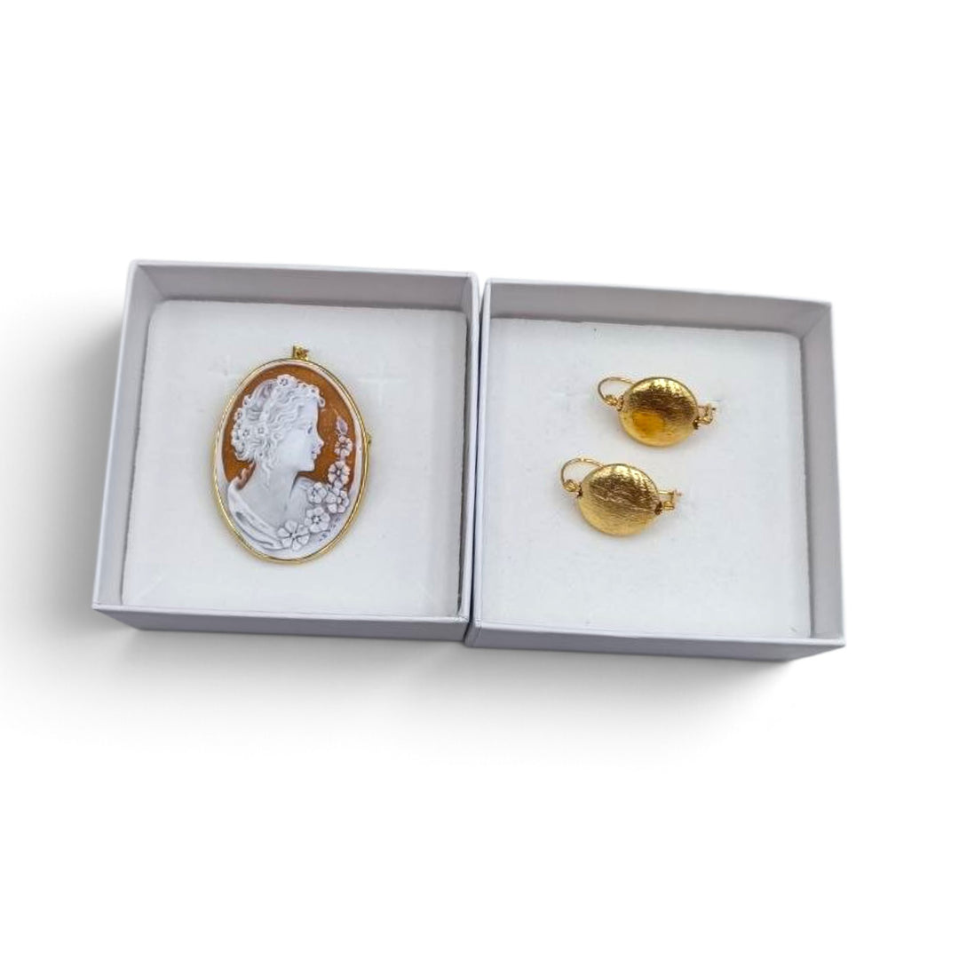 Confezione Le Nataline Cammeo montato in Argento