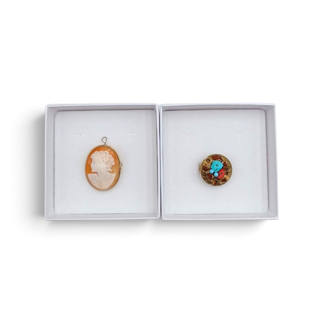 Confezione Le Nataline Cammeo montato in Argento