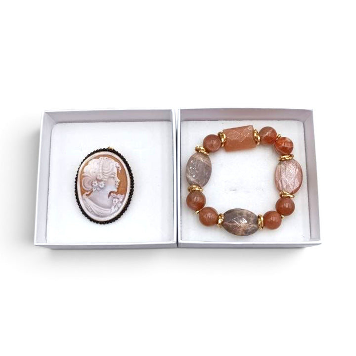 Confezione Le Nataline Cammeo montato in Argento