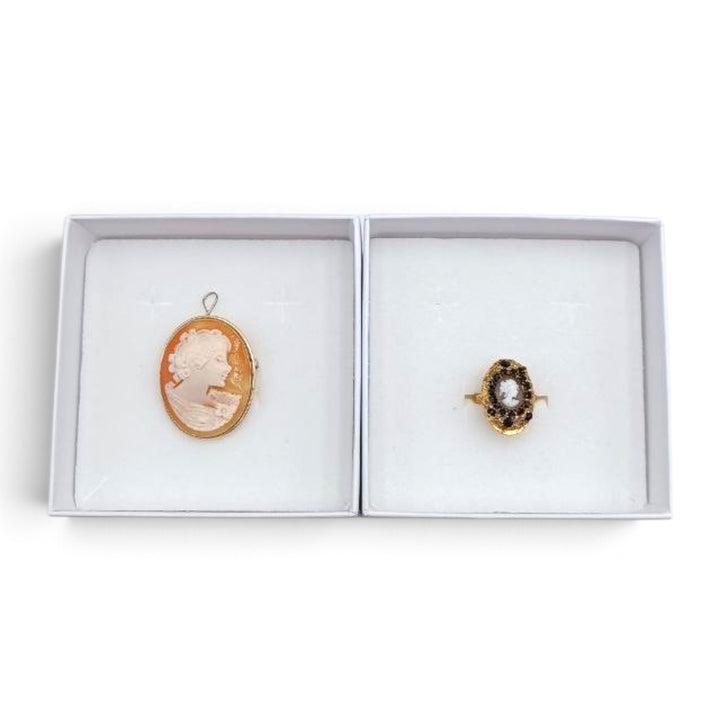 Confezione Le Nataline Cammeo montato in Argento