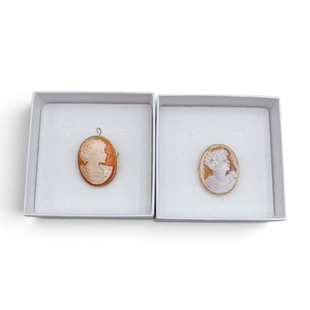 Confezione Le Nataline Cammeo montato in Argento