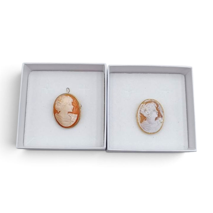 Confezione Le Nataline Cammeo montato in Argento