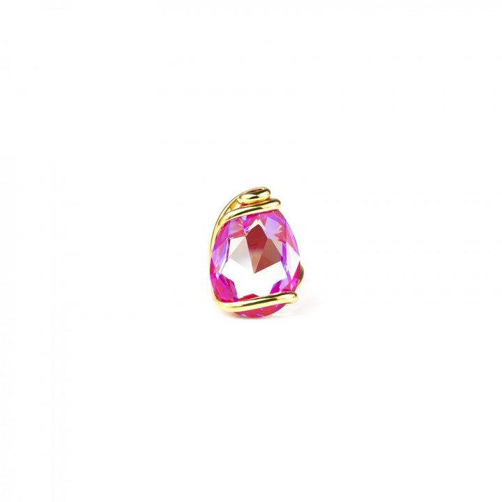 Anello in cristallo prezioso di Murano