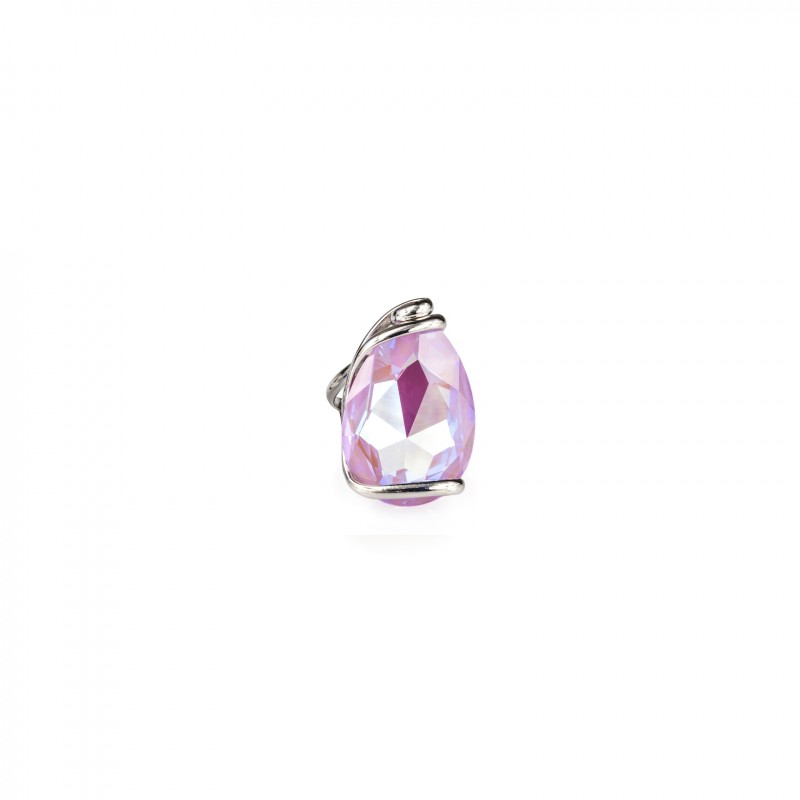 Anello in cristallo prezioso di Murano