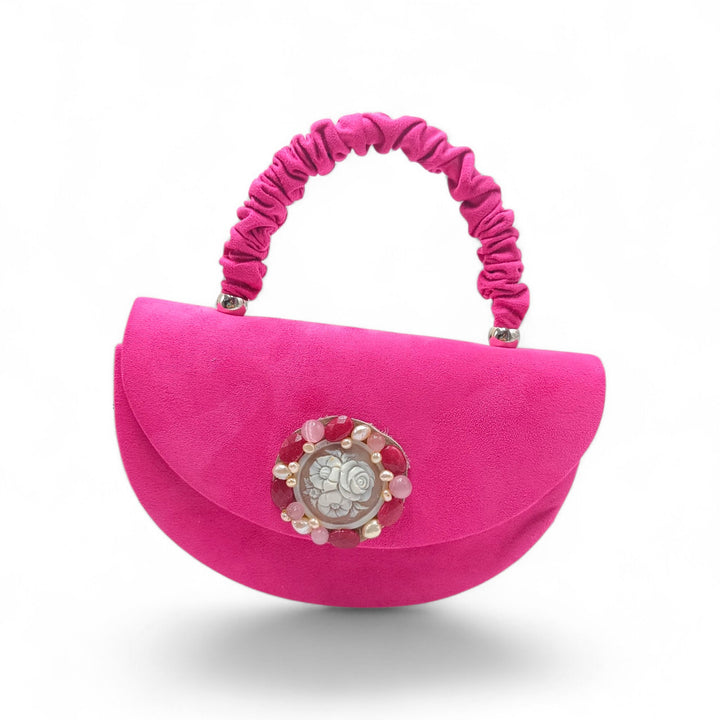 Borsa Gioiello con Cammeo, Perle e Agata