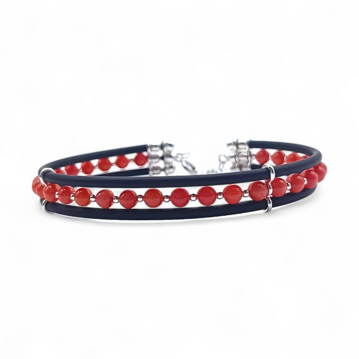 Light blue man bracelet