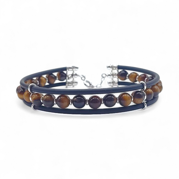 Light blue man bracelet