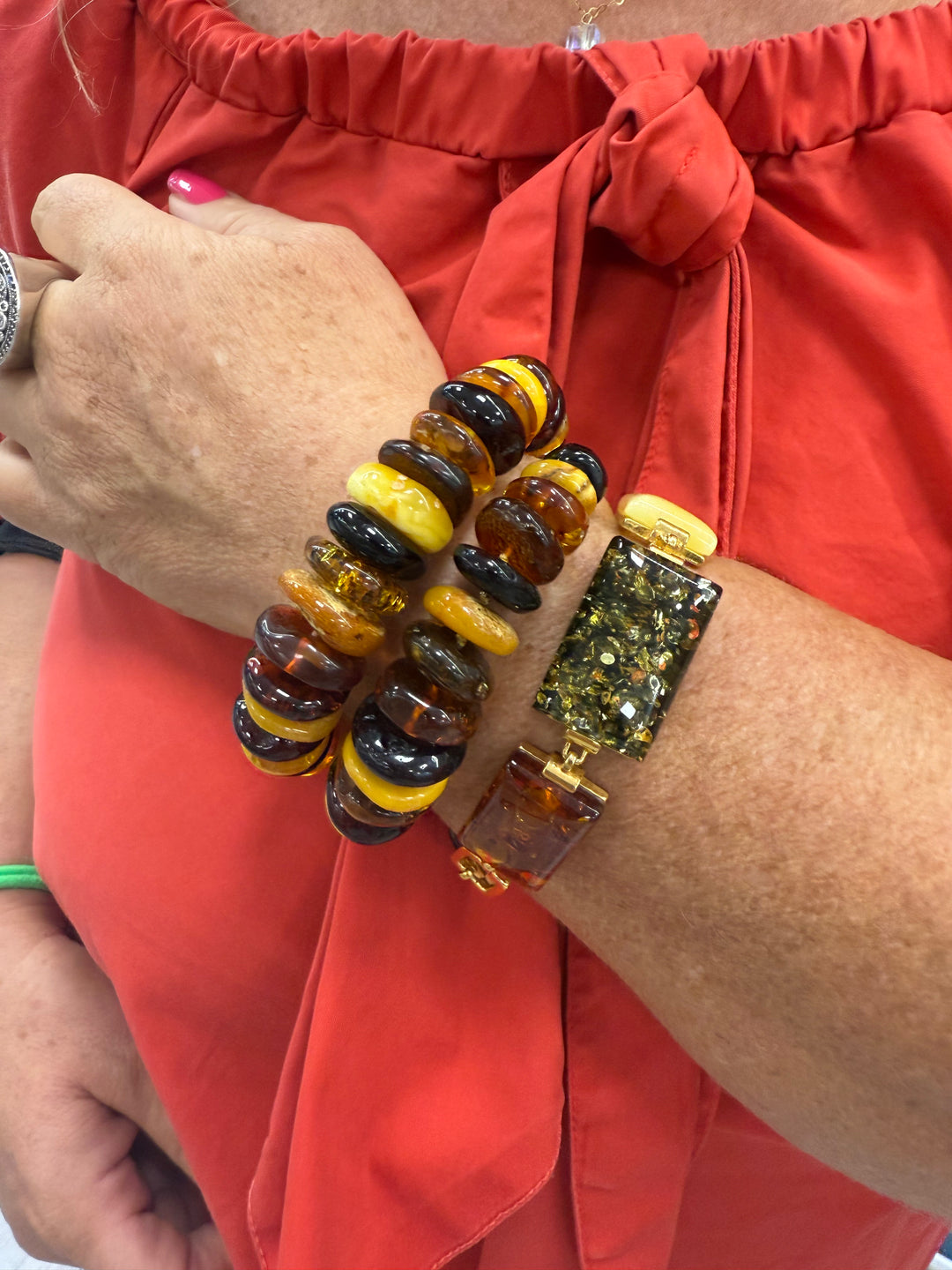 Bracciale Ambra multicolore del mar baltico