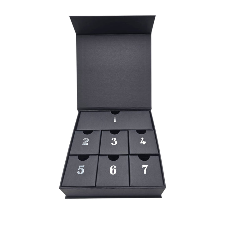 Calendario dell’avvento con 6 gioielli in argento e bigiotteria