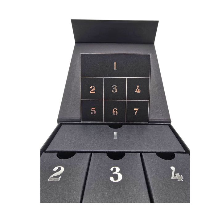 Calendario dell’avvento con 6 gioielli in argento e bigiotteria