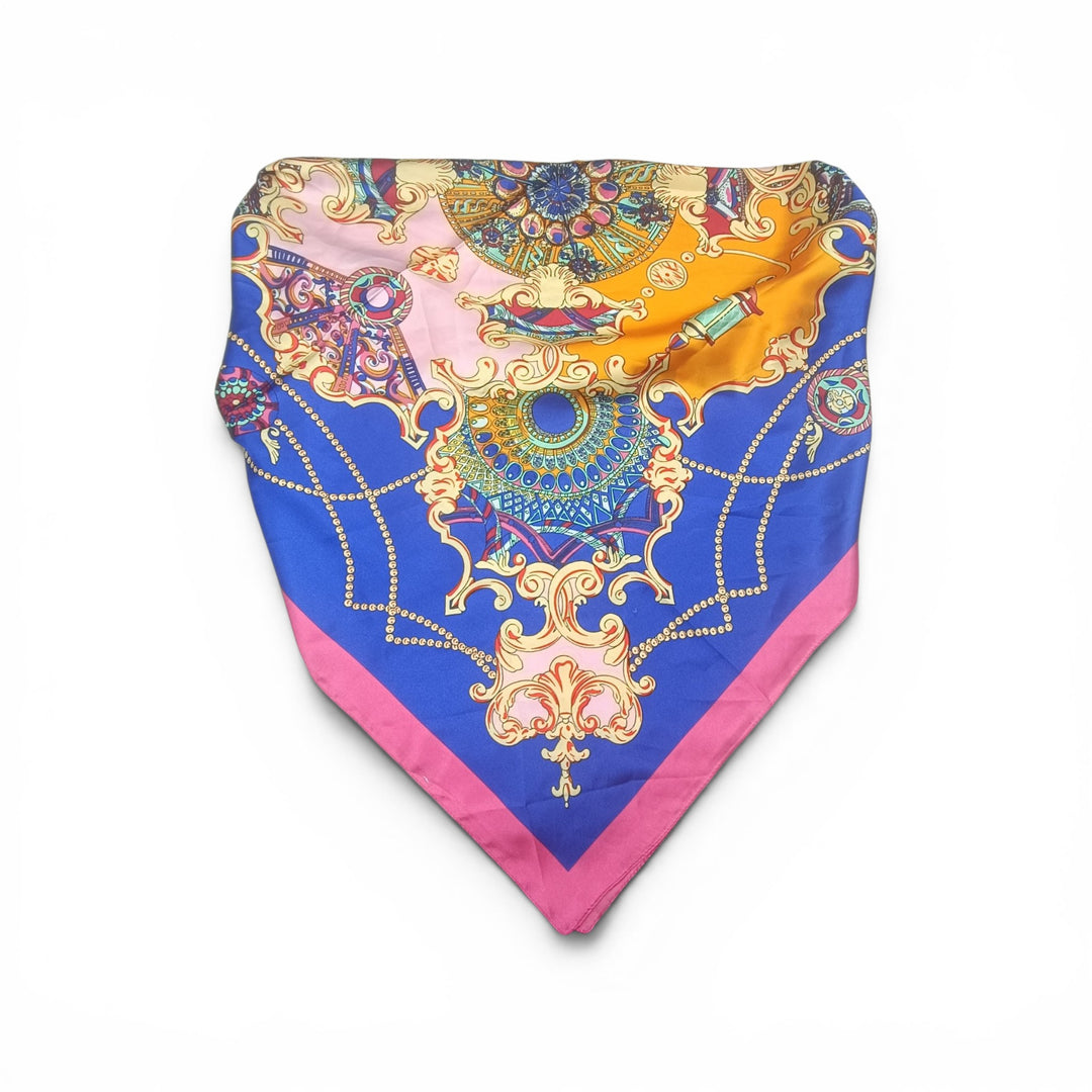 Collana Foulard Gioiello di Agate colorate