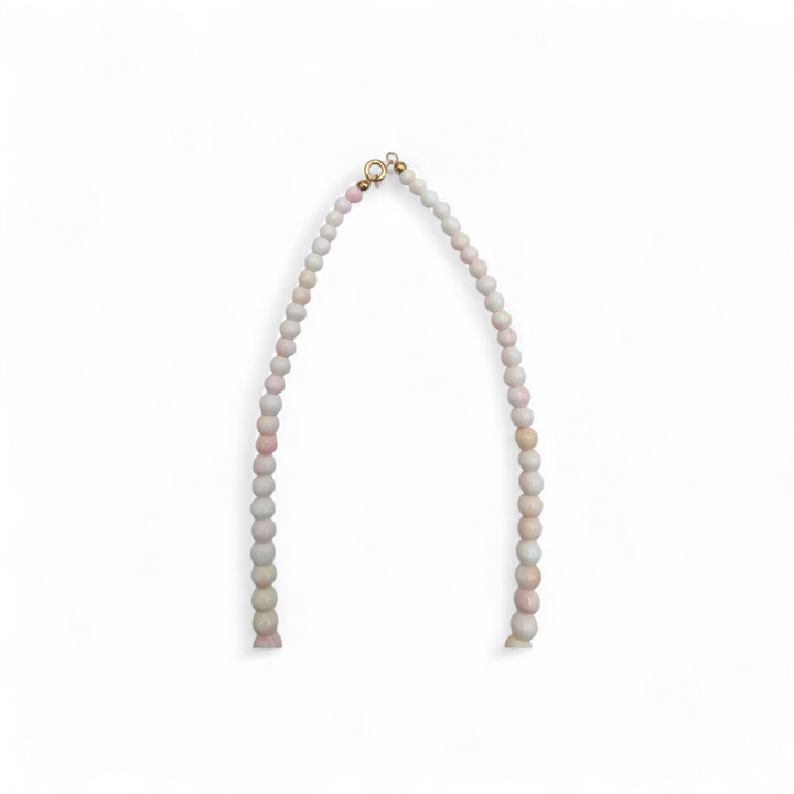 Collana di Cammeo Corniola montata in Acciaio Dorato