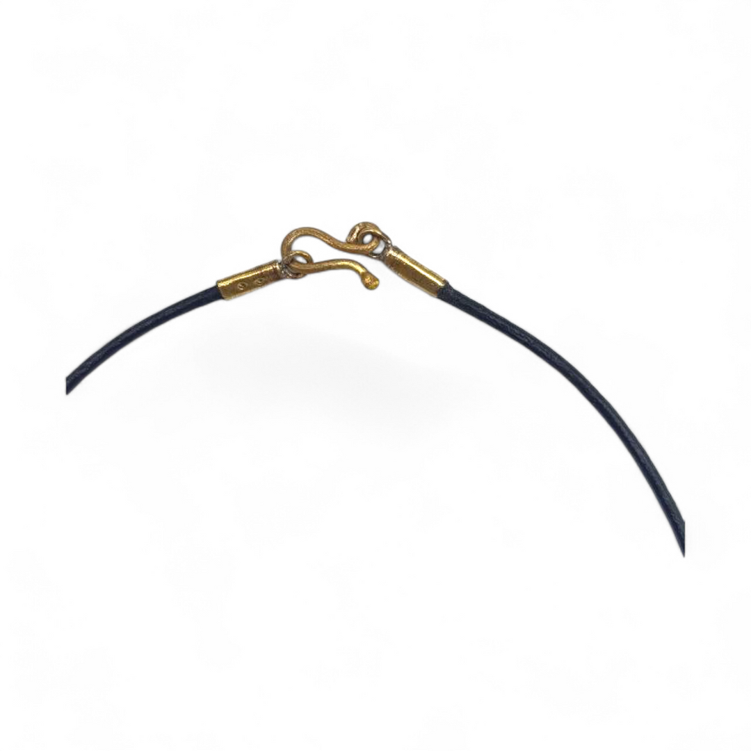 Collana Croce in Ottone