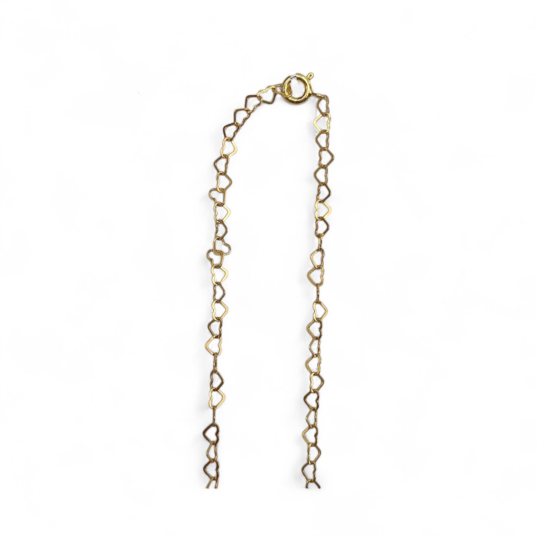 Collana con Ciondolo Lui&Lei di Cammeo montato in Argento Dorato