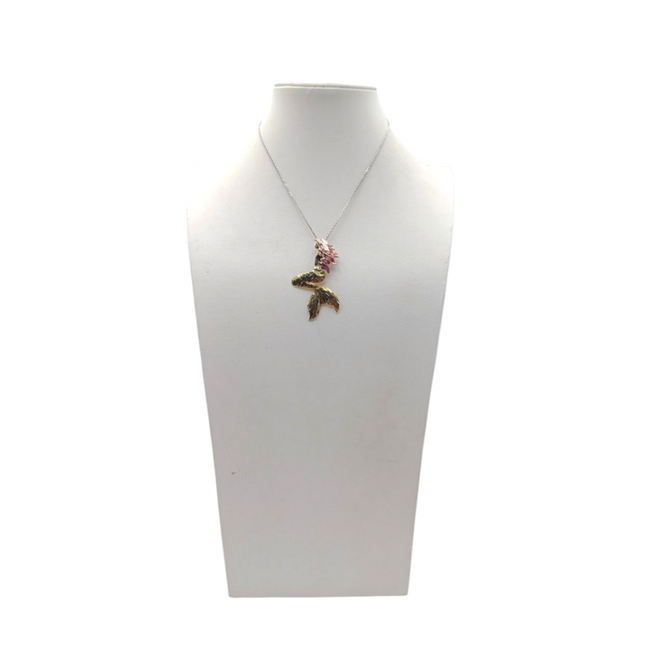 Collana Sirena in Ottone e Rame