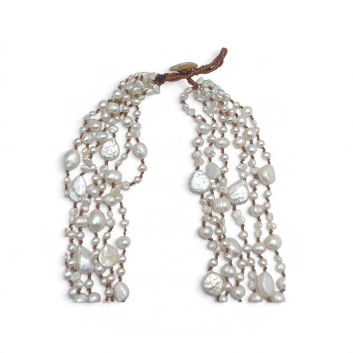 Collana Venezia di Cammeo montato in Cotone